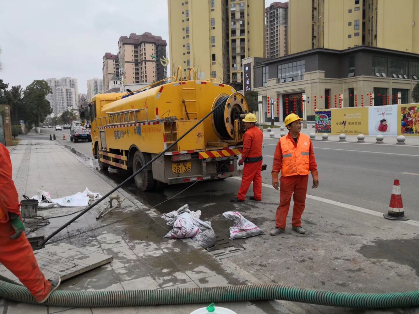 木兰排污管道清淤-管道清洗