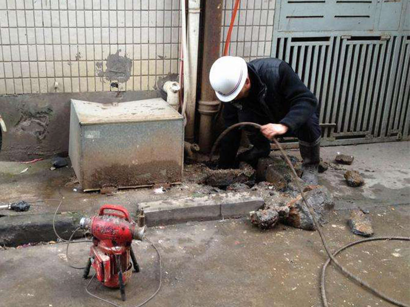 木兰疏通下水道-洗菜池疏通